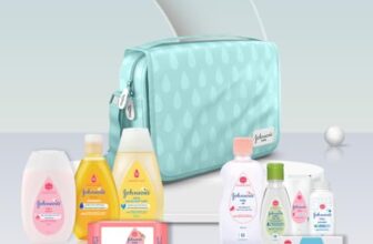 Johnson’S Baby Gift Pack With Pouch (9 Pieces)