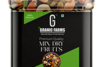 Granic Farms Natural Premium Mix Dry Fruits |Healthy Nutmixed|(1 X 500 G)