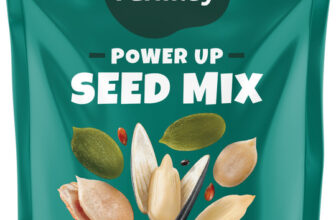Farmley Seed Mix Protein Rich Snacks Sunflower Seeds, Pumpkin Seeds, Watermelon Seeds, Brown Flax Seeds, Chia Seeds(200 G)