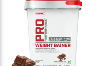 Gnc Pro Performance Weight Gainers/Mass Gainers(4 Kg, Double Chocolate)