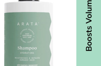 Arata Hydrating Shampoo For Dry Hair | With Amla, Ginger And Rosemary Oil(300 Ml)