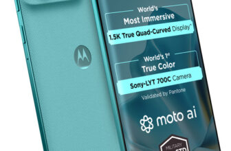 Motorola Edge 60 Fusion 5G (Pantone Amazonite, 256 Gb)(8 Gb Ram)