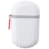 QONETIC 1 Pcs Travel Soap Case Waterproof Travel Soap Dish Shower with Convenient Handle Leakproof Travel Soap Case Holder for Bathroom Camp Outdoor (TF -1)