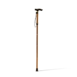 AGEasy (Max Group) Foldable Walking Stick|Enhanced Stability for Mobility Challenges | Adjustable, Anti-Slip, Ergonomic Grip | Supports Good Posture, Durable Material, Versatile Aid (Copper)