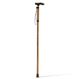 AGEasy (Max Group) Foldable Walking Stick|Enhanced Stability for Mobility Challenges | Adjustable, Anti-Slip, Ergonomic Grip | Supports Good Posture, Durable Material, Versatile Aid (Copper)