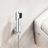 Ruhe® Target Water Saving Health Faucet Set for Bathroom | 2 Flow Modes | Handheld Jet Spray for Toilet | ABS Hand Gun with 304-Grade Stainless Steel Flexible Tube 1.5 Meter and Wall Hook/Holder