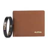 Alpha Premium Leather Mens Wallet | 100% Ethically Sourced Top Grain Leather | Luxury Craftsmanship | Smart Design | RFID Protection | Blending Style with Functionality | Business | Style 1
