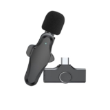 UNIGEN AUDIO UniMic 100 Wireless Microphone Compatible with iPhone iPad, Professional Lavalier Mic, Tiny Mic, Mini Microphone for Video Recording Interview Conference Podcast Vlog YouTube