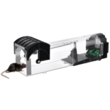 BELOXY Rat Trap Cage for House Garden Patio, 32 cm Humane Mouse Trap Enlarged No Kill Reusable Catch and Release Smart Rat Catcher Trap for Home, Rodent Trap for Mice, Pets, Rodents