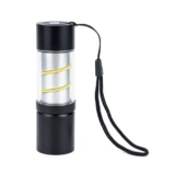 ZURATO Multifunctional Rechargeable Camping Hiking Travelling Torch Lights Latern, Mini Pocket Flashlights Waterproof Outdoor Atmospheres Lights (Medium: 3.5 * 12 cm)