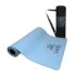 LiveEZ Anti-Skid Lightweight with perfect grip TPE Yoga Mat for Men and Women with Carry Bag (6mm, Blue color)