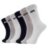 XJARVIS® Original Ankle Length Half Terry Sports Socks Men & Women Made with Durable, Breathable Cotton, Assorted Towel Socks Ideal for Gym, Regular Casual Wear & Running Odor, Pack of 5 & 10