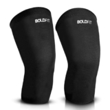 Boldfit Knee Caps For Women & Men Knee Support For Men Gym Knee Cap For Men Knee Pain Relief Products Knee Support For Women Knee Brace For Knee Pain Knee Pad Knee Guard Knee Band Knee Belt – M