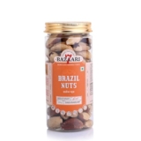 7 BAZAARI Premium Brazil Nuts 250g – Natural Source of Selenium & Protein, Healthy Crunchy Jumbo Quality Nuts – Antioxidant Rich Dry Fruits, Nutritious Snack for Energy, Keto Friendly (Pack of 1)
