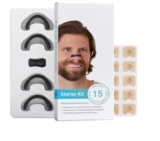 PELIRONE Evadely Magnetic Nasal Strips for Breathing | Anti Snoring Nose Clip | Skin Safe Sleep Nasal Strips | Nasal Dilators For Breathing | Instant Releif From Snoring | Snore Stopper | Anti Snoring Nose Clip | Anti Snoring Devices For Men | Boost Oxygen Intake | Carbon Comb (1)