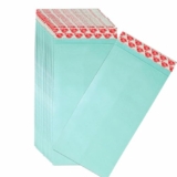 MOMP Business Catalog Envelope Courier Document Pouch Secure Cloth Lined,Courier Cover Green- 11 X 5 Inches – Green (50 pcs)