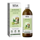 SESA Ayurvedic Hair Care Juice – for Hair Fall control & Hair Growth – with Bhringraj, Aloe Vera, Amla & Daru Haridra, 1L (Pack of 1)
