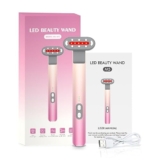 NOVUSOL Red Light Therapy for Face, 7 in 1 LED Light Therapy Eye Equipment for Skin Care at Home Red Light Therapy Face Massager Skin Rejuvenation Light