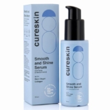 Cureskin Smooth and Shine Hair Serum for Dry Frizzy Hair Women and Men | Helps Reducing Hair Breakage, Frizz and Detangels for Strong, Protected and Shiny Hair