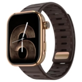 Noise Pro 6 Max Smart Watch:Intelligent AI, Endless AI Watch Faces, AI Companion, 1.96” AMOLED, Stainless Steel Build, Built-in GPS, 5 ATM, EN2 Processor,for iOS & Android(Signature Brown)