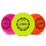 Aprodo Wind Cricket Balls – Indoor & Outdoor Soft Training Cricket Ball for Coaching Practice (Pack of 3, Multicolour)