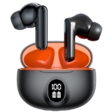 Kratos Cube Earbuds with Large Playtime, Noise Isolation & Clear Calls, Bluetooth Earbuds with Voice Assistant, Ear Buds with Bluetooth V 5.3 & with Type-C Fast Charging, IPX4 Truly Wireless Ear Buds