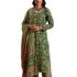 NAINVISH Women’s Indigo Printed Straight Rayon V-Neck Kurta Pant with Dupatta (SD693_KBD-L)