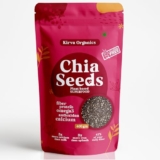 Kirva Origanics Chia Seeds 350g – Rich in Omega 3, Protein & Fibre | For Weight Management & Healthy Eating (Pack of 1)
