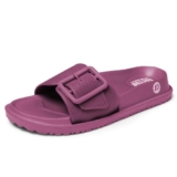 DOCTOR EXTRA SOFT Women’s Classic Cushion Sliders/Slippers with Adjustable Buckle Strap for Adult|Comfortable & LightWeight|Stylish & Anti-Skid|Waterproof & Everyday Flip Flops for Ladies/Girls D-526
