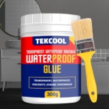 TEKCOOL Roof Water Leakage Solution, Waterproof Glue, Waterproof Coating, Roof Waterproofing, Water Proof Glue, Crack Seal, Liquid Rubber for Waterproofing, Wall Glue (PACK 1 / 300GM)
