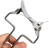 2 in 1 Dumpling Maker Ghughra Momos Maker Machine, Skin Press Mould for Gujiya Ghughra Mould Machine, Kitchen Dumpling Making Tool with Dumpling Puri Maker (Multy-3)