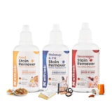 Ethiek | Stain Removal Specialist Kit | Works on Chutney, Haldi, Chocolate, Curry, Ball Pen, Ink, Foundation, Lipstick, Coffee, Tea, Wine, Juice Stains, Set of 3 Bottles | From Germany (50 ml X 3)