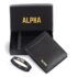 Alpha Premium Leather Mens Wallet | 100% Ethically Sourced Top Grain Leather | Luxury Craftsmanship | Smart Design | RFID Protection | Blending Style with Functionality | Business | Style 14