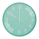 Rylan Wall Clock 12″ Silent Quartz Decorative Latest Wall Clock Non-Ticking Classic Clock Battery Operated Round Easy to Read for Room/Home/Kitchen/Bedroom/Office/School(Light Green).