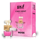 The Old Natural Premium Car Perfume – 10ml | Long-Lasting Oudh Car Air Freshener | Luxury Car Fragrance (Plum Rose)