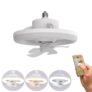 CPENSUS Ceiling Fan with LED Light, 3 Color Dimmable(Warm/Neutral/Cool)- 10″ Light/ 7.5″ Oscillating Fan, 3 Speeds for Cabin, Bathroom, Kitchen, Remote Control