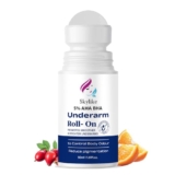 Skylike 4% Aha Bha Underarm Roll On | with 2% Lactic Acid, 1% Mandelic Acid, 1% Salicylic Acid | Prevents Odour, Reduces Pigmentation | for Radiant Underarms, 50Ml