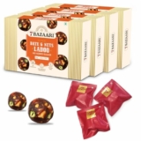 7 BAZAARI™ Date & Nuts Ladoo – 24 Delicious Ladoo| Pack of 4| No added sugar|100% Natural|Energy Bar Replacement|High Protein & Instant Energy-Healthy Snacks|Perfect Festival Gift Box 480g
