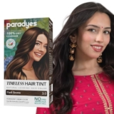 Paradyes Dark Brown Timeless Hair Tint, Permanent Crème Hair Colour for Natural-Looking Results, Complete Grey Coverage, Long-Lasting Formula Free from PPD, Ammonia, & Resorcinol, 3.0 Dark Brown