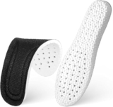 MAMADEV ENTERPRISE Insole for shoes, Shock Absorption Comfortable Breathable Memory Foam Cushion Insoles, Shoes Pad Cushioning Inserts For Men & Women (Black, 39-40)