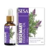 Sesa Rosemary Essential Oil For Hair Growth Nourishes Skin Hair Fall Control Oil For Women and Men 100% Pure & Natural Rosemary Oil, 30 ml