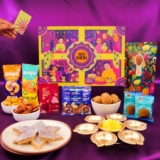 Premium Diwali Gift Hamper, Fortune Gift Box, Kaju Katli, Metal Diya, Dry fruits, Coconut Ladoo, Meetha Paan, Diwali gifts for family and friends, Corporate gifts for employees, Diwali Decor, Sweets Indian Mithai