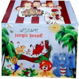 AKSHAR TOYss House Jungle House Tent for Kids – Extremely Light Weight, Water Proof Tent House- for 3 to 15 Years Kids(Tent Jungle)