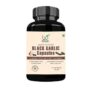 Bhumi Organic Aged and Fermented Black Garlic Capsules, 60 Veg Capsules, 500 mg