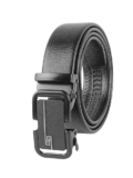 ZEVORA Men’s Casual,Formal Leather Auto Lock Buckle Belt