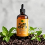 Organic Plant Boost Liquid Biofertilizer,Organic Plant Booster 3×50 ML