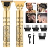 NASHHH Trimmer Men Professional Cordless Hair Clipper Dragon Style, Rechargeable Trimmer For Beard, Hairs, Moustache & Face, Electric T Blade Zero Gapped Shaving Machine Men’s Grooming Kit