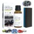 SKUVIZ Crystal Coating for Car and Bike Plastic Parts | 30ml PVC Restorer and Revitalizing Coating Agent | Maintenance Dashboard Plastic Cleaner Polish Shining | Pack of 1 (1)