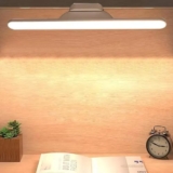 Gesto Magnetic Recharbale Desk Lamp – 3 Color Under Cabinet Light With Adjustable Brightness | Study Lamp Or Battery Operated Reading Lights | Desk Light for Office Table,Study Table Lamp For Students