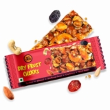GO DESi Dry Fruit Chikki, Pack of 6 Pcs, Dry Fruit Bar, Indian Sweets Gift Pack, DESi Meetha, Sweets Indian Mithai, Gajak, 30g x 6 pcs, 180 grams